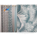 Beau tissu de rideau en polyester personnalisé d&#39;impression florale